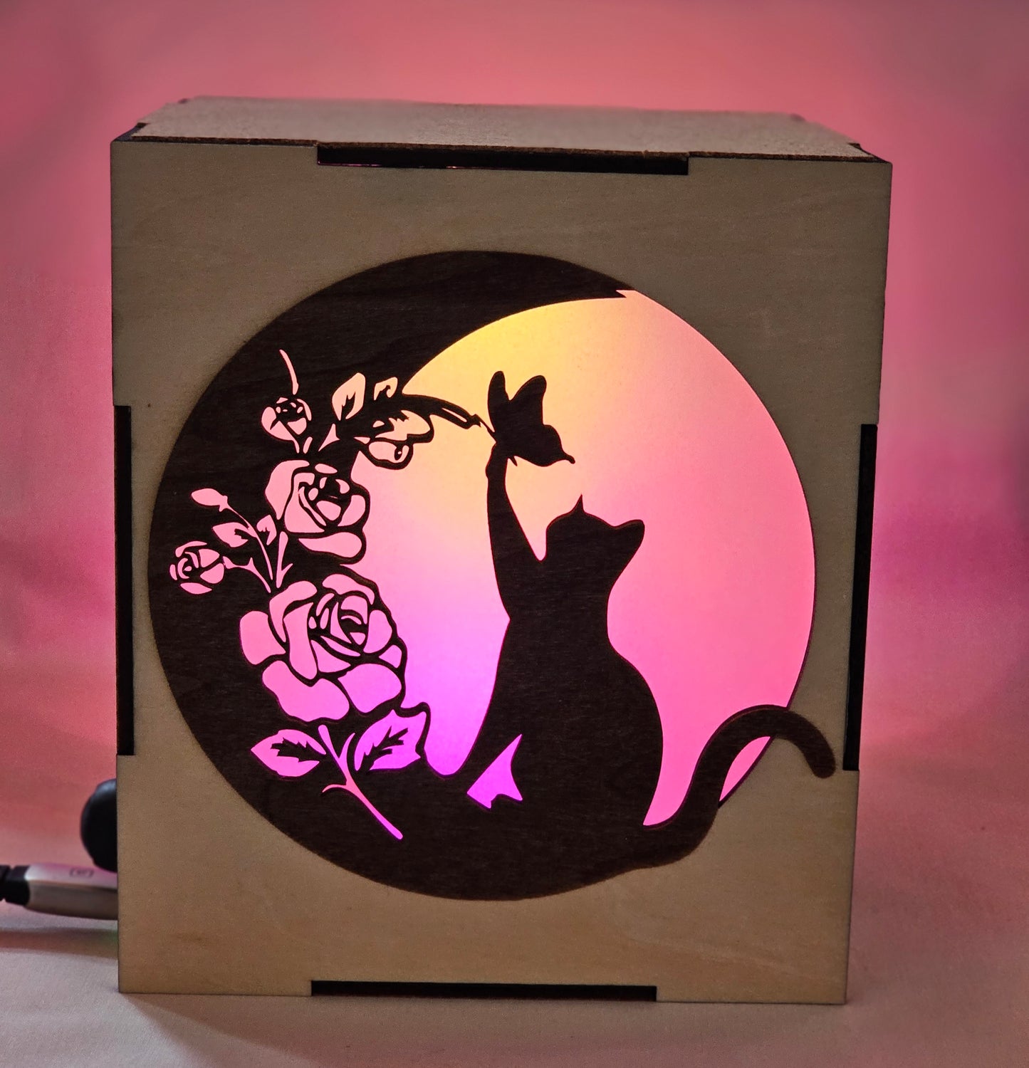 Multi-Color LED Light Box