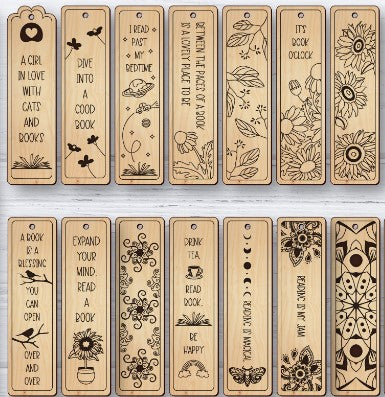 Laser Engraved Bookmarks (BUY 3 GET 1 FREE)